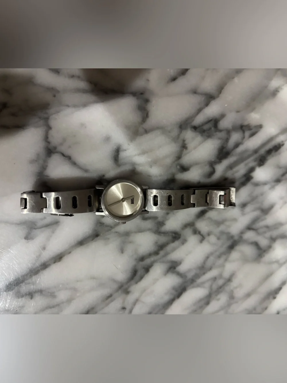Storm London Silver Stainless Steel Minimalist Y2K Watch